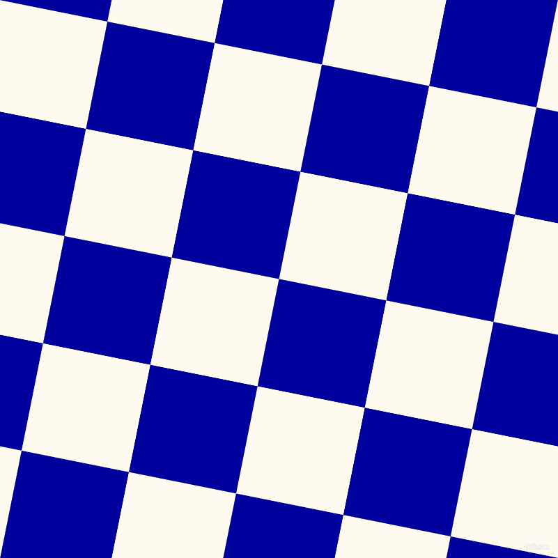 New Midnight Blue and Floral White checkers chequered checkered ...