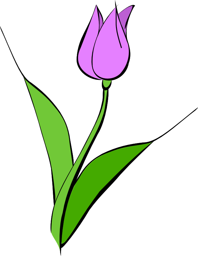 Clip Art Tulips Images & Pictures - Becuo