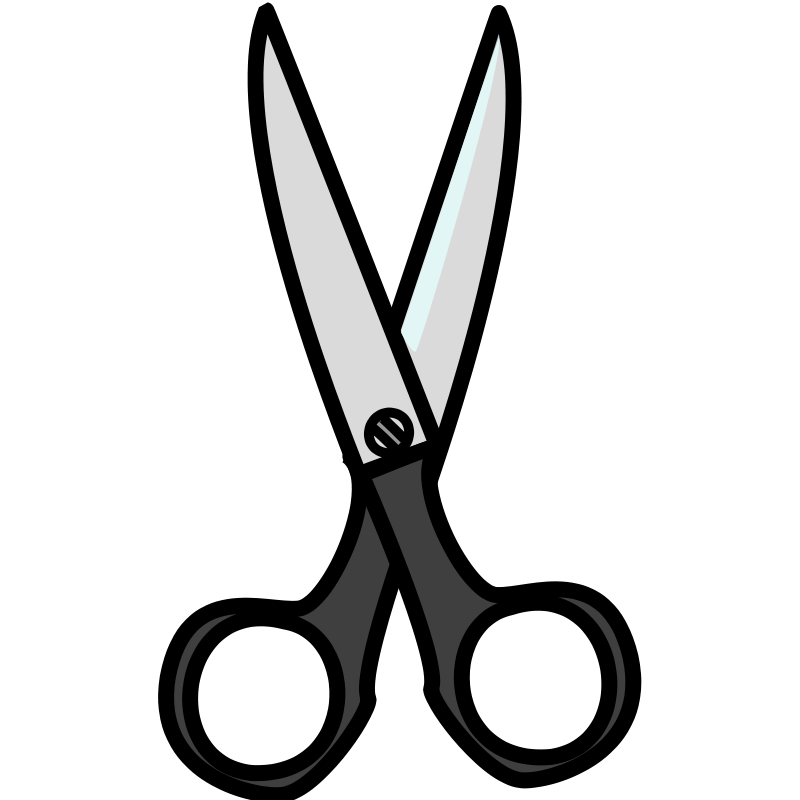 Scissors Clip Art Black And White | Clipart Panda - Free Clipart ...