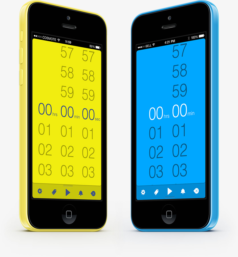 iPhone Timer Timeless | Multiple countdown timer & stopwatch for ...