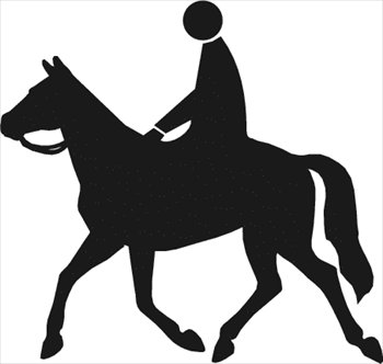 Jumping Horse Rider Clip Art