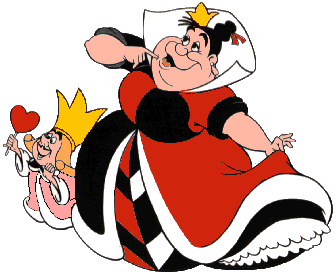 Queen & King of Hearts Clipart