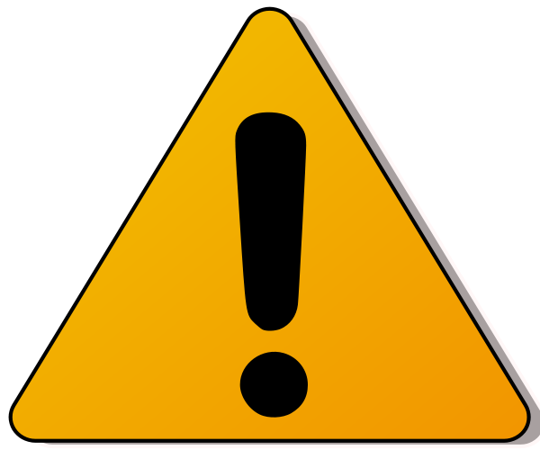 Caution Sign Template - ClipArt Best