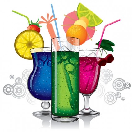 Cool drinks Free vector for free download (about 3 files).