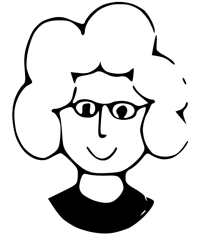 LDS Clipart: face clip art