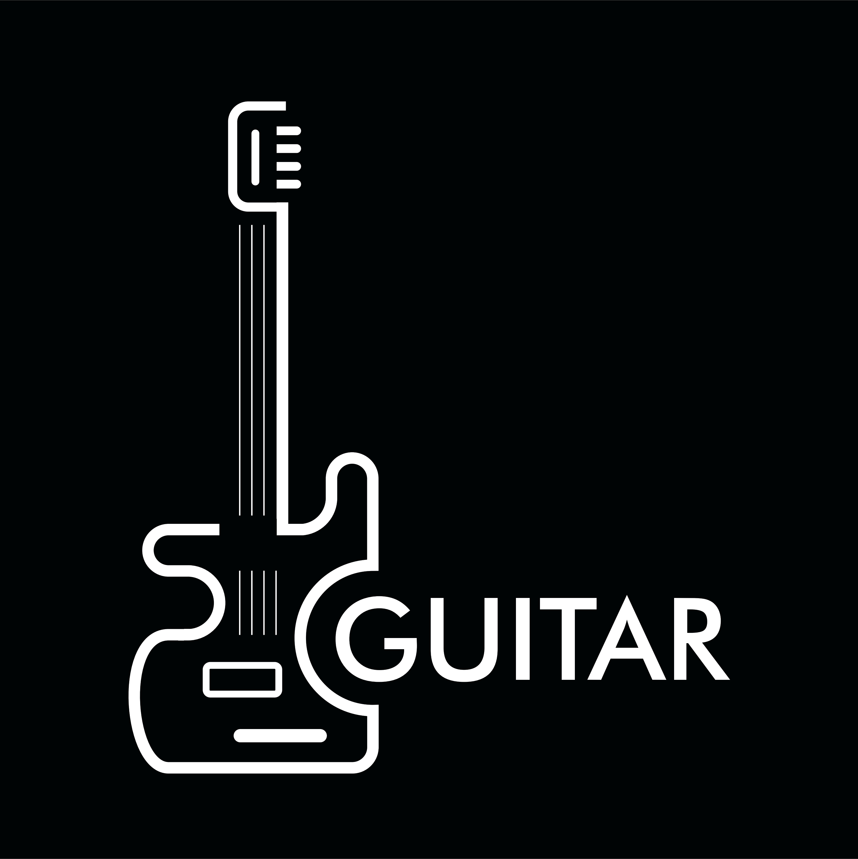 Icons Vector : Free Guitar Bass Icon .ai Vector - vectorea.com