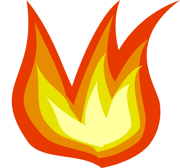 Flame Clip Art at Clker.com - vector clip art online, royalty free ...