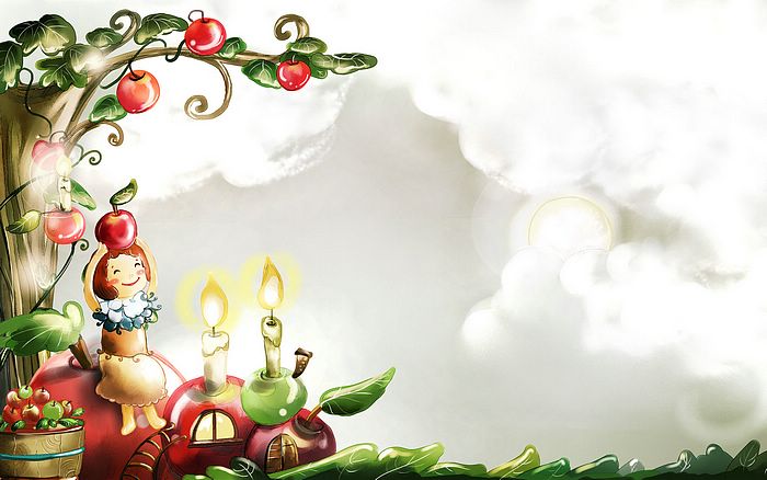 Autumn Fiaryland - Apple Fairy and the Apple Tree 1920*1200 8 ...