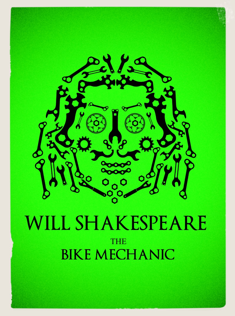 Bike mechanic logo, graphic design London,creative services