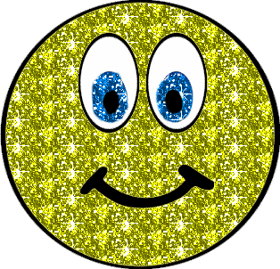 Smiley Face Glitter | We Heart It