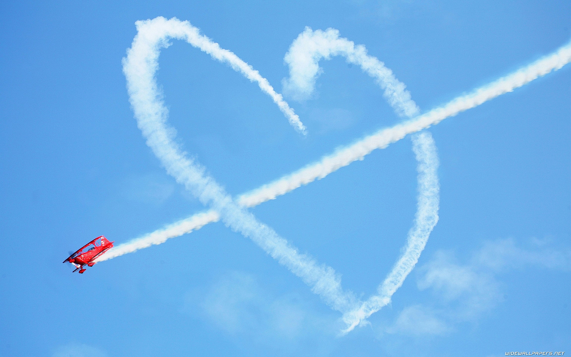 Airplane Fly Heart #6998024