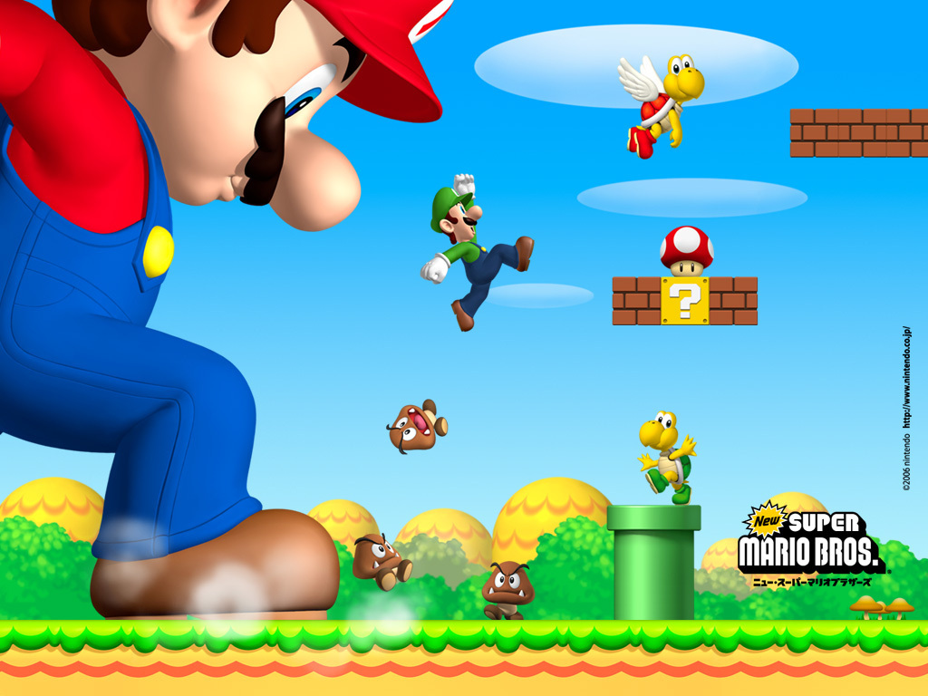 New Super Mario Brothers - Super Mario Bros. Wallpaper (5601838 ...