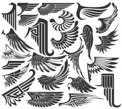 Wings sinks 01 vector Free vector in Encapsulated PostScript eps ...