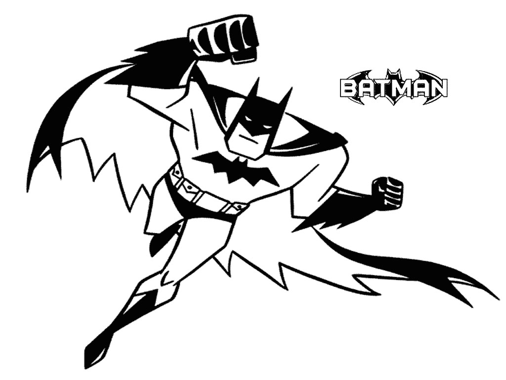 Printable Batman Coloring Pages Kids - Viatolosa.net | #26013