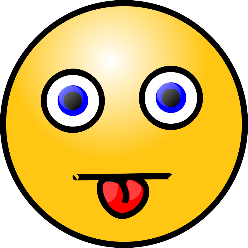 Clipart - Emoticons: Tongue Out