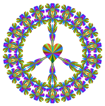 The Peace Sign, Colorful Peace Signs and Animated Clip Art