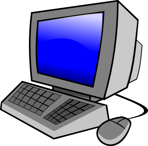 Free to Use & Public Domain Desktop Computer Clip Art