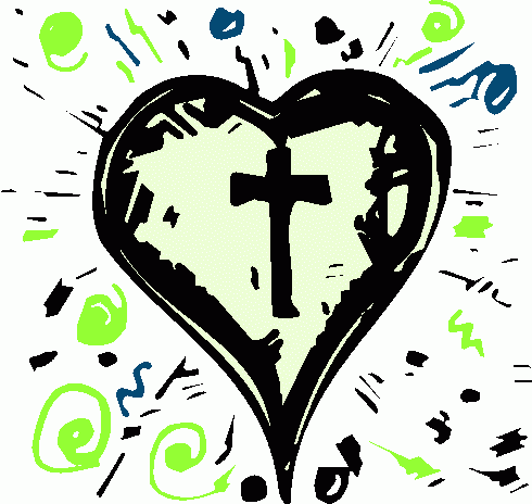 cross_&_heart clipart - cross_&_heart clip art