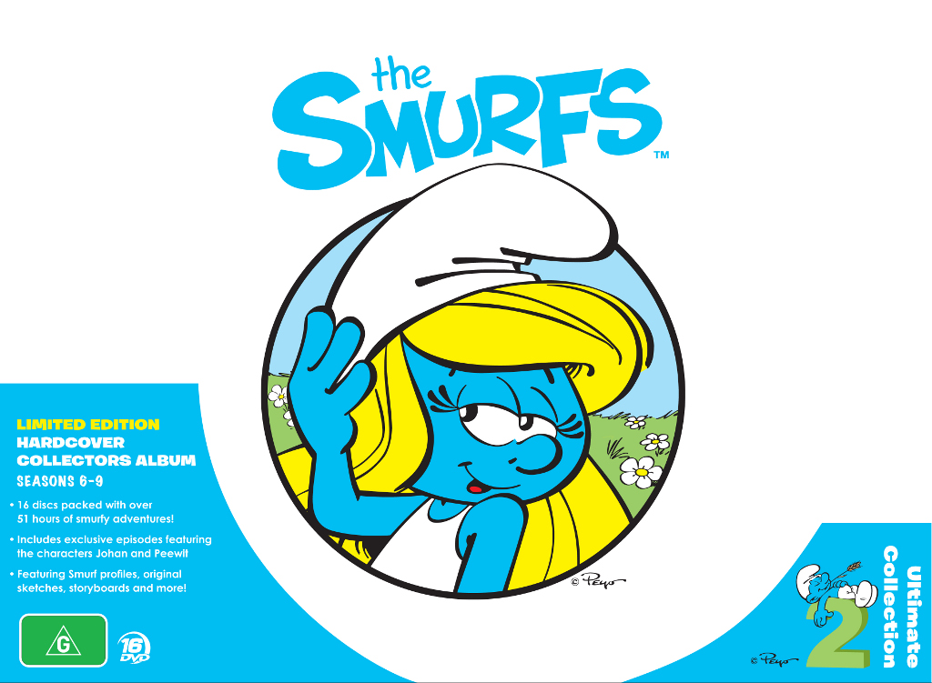 Smurfs Collector Bulletin Board System: Smurfs DVD news!