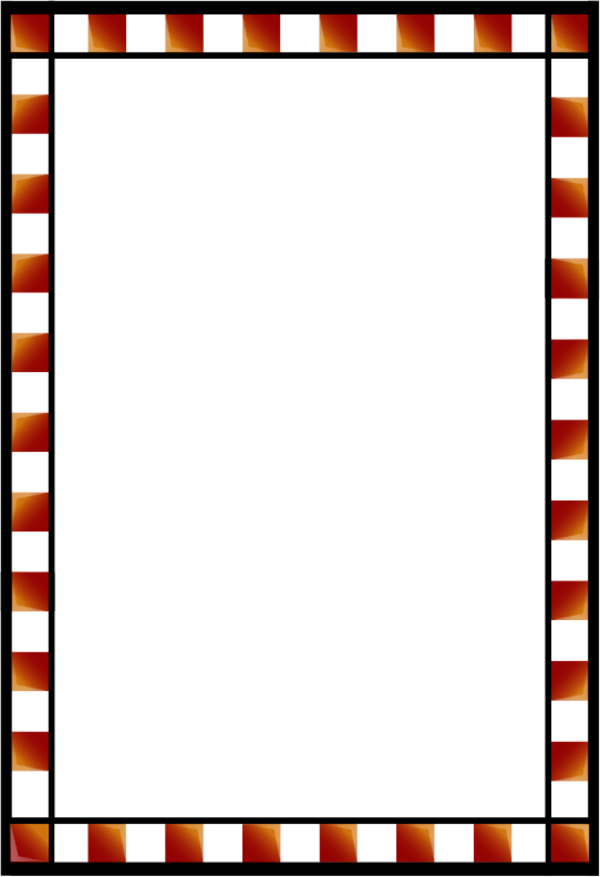 white red frame - vector Clip Art