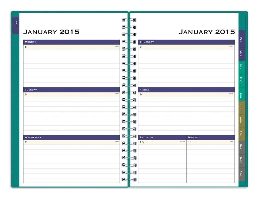 2015 Journey Weekly/Monthly Planner 5 x 8 - Planners & Calendars