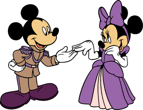 Mickey Y Minnie Mouse Merendando Imprimir Clipart - Free Clip Art ...