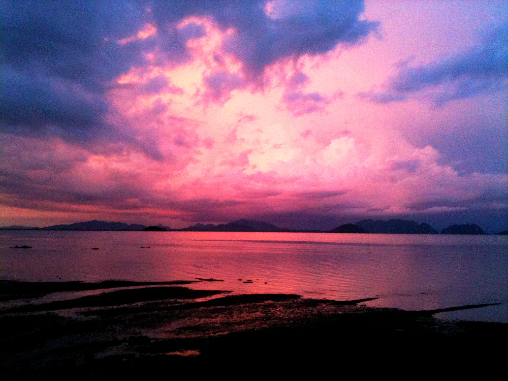 Super Beach Sunset Picture - Nature Desktop Wallpaper
