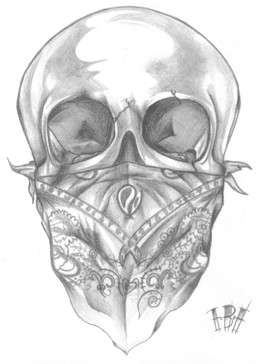 DeviantArt: More Like Skull Tattoo Flash by Ibi90