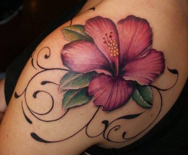 Beautiful Flowers: Beautiful Flower Tattoos Hibiscus, Beautiful ...
