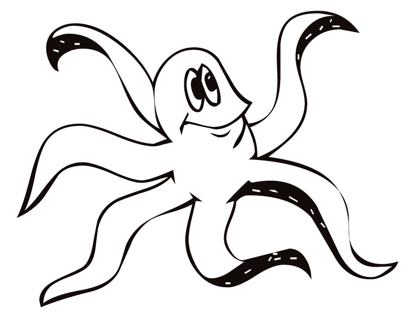 Octopus Pictures For Kids - AZ Coloring Pages