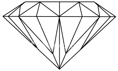 Simple Diamond Vector - Gallery