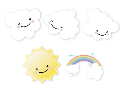 4-Designer | cute clouds computer icon png