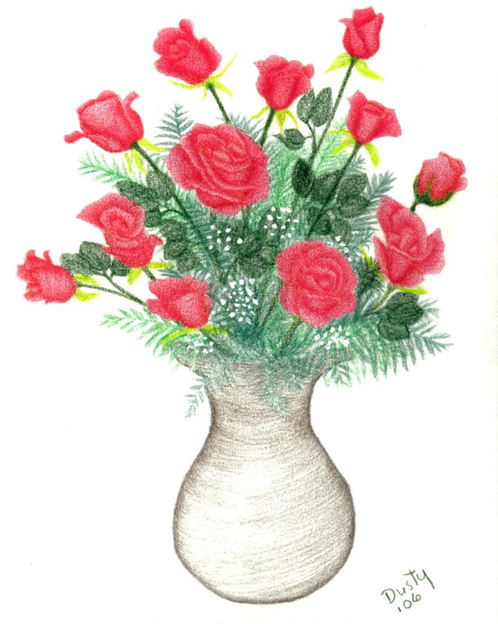 Red Roses Drawings Images & Pictures - Becuo