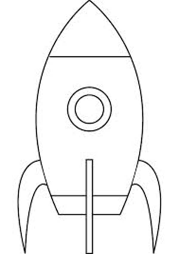 a rocket Colouring Pages (page 2)