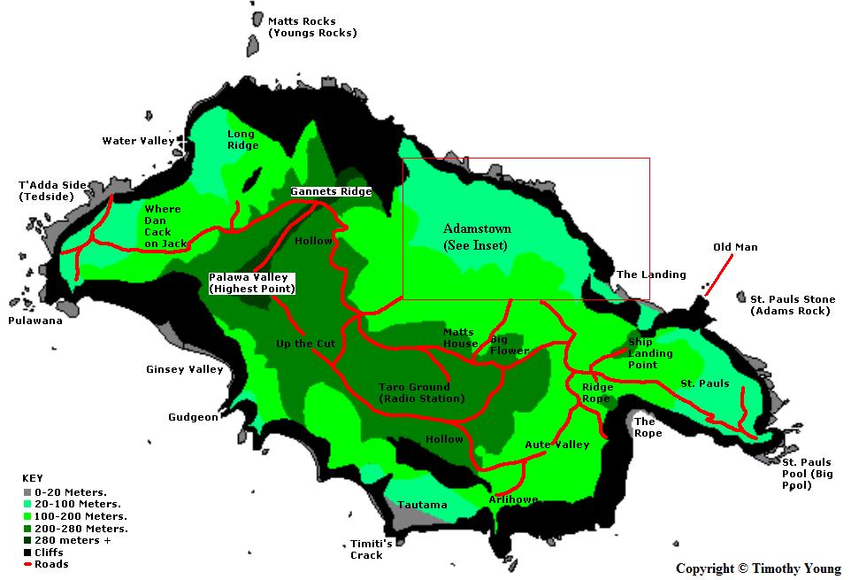 Geography of Pitcairn