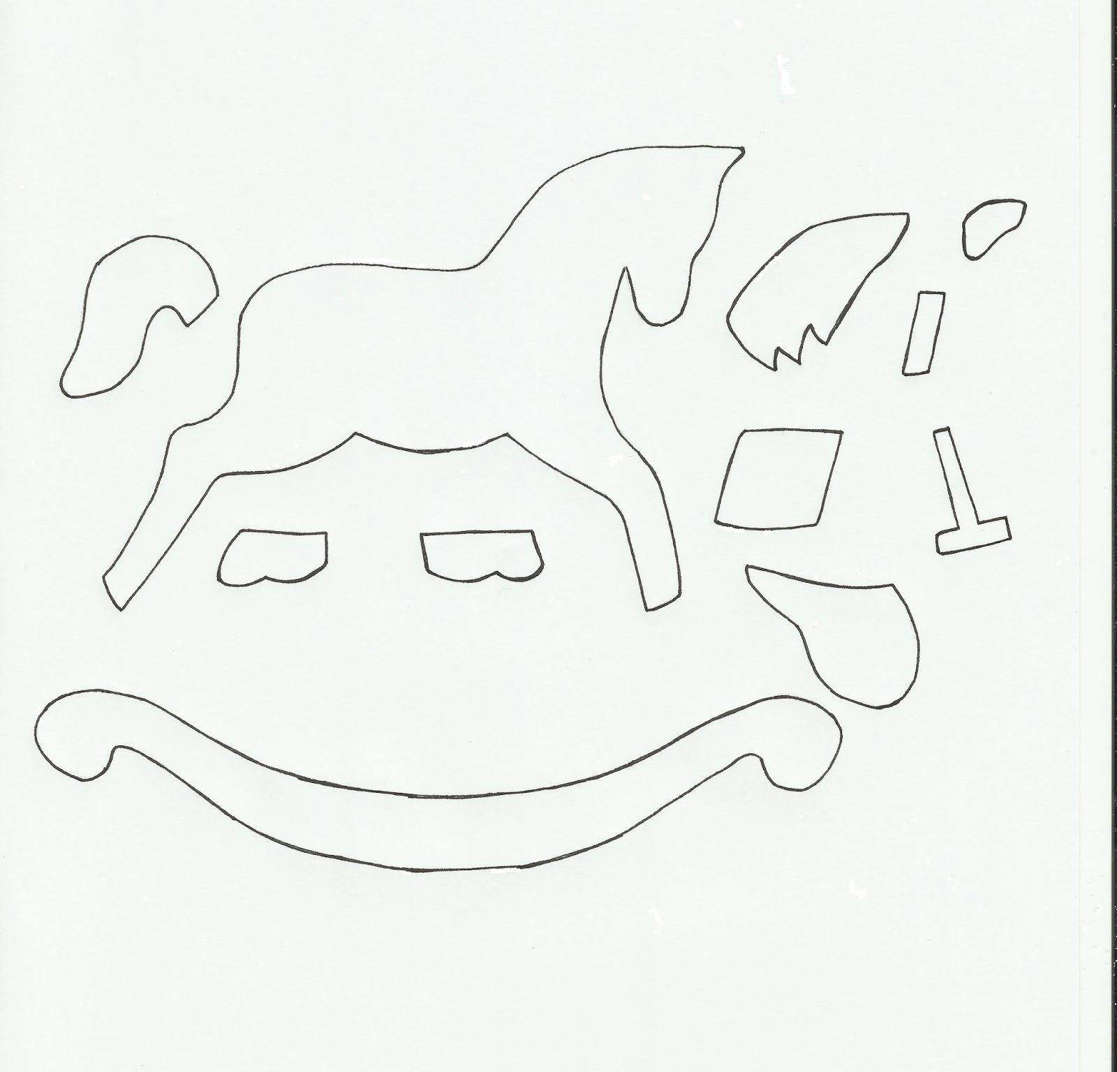 Images For > Rocking Horse Silhouette