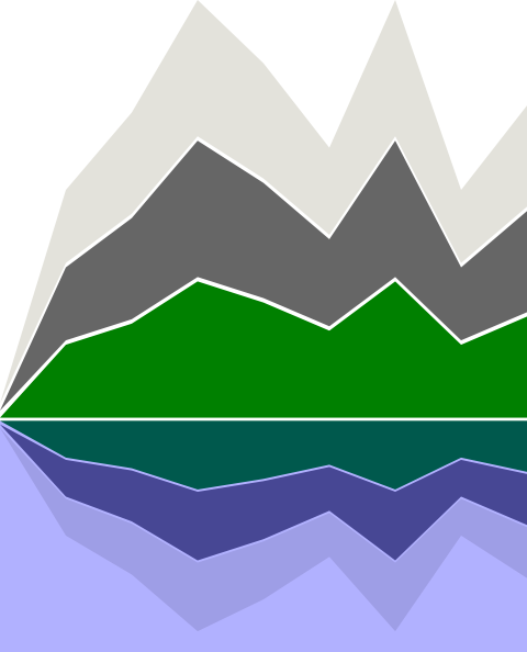 Mountain Landscape clip art - vector clip art online, royalty free ...