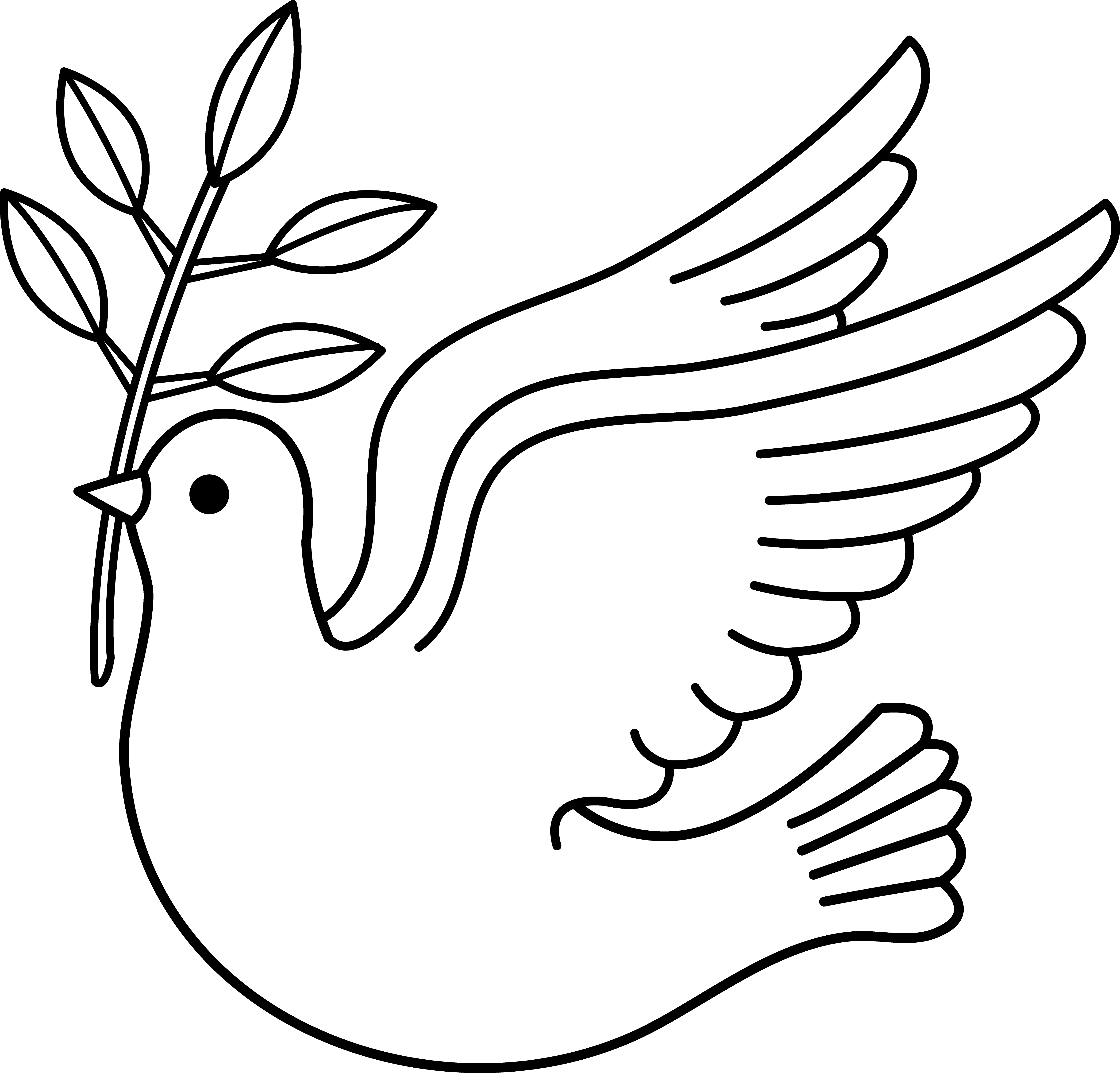 Peace Dove Clipart - Cliparts.co