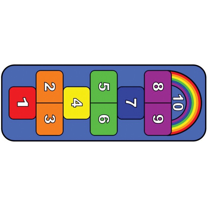 Rainbow Hopscotch - LC308 (26" x 79")