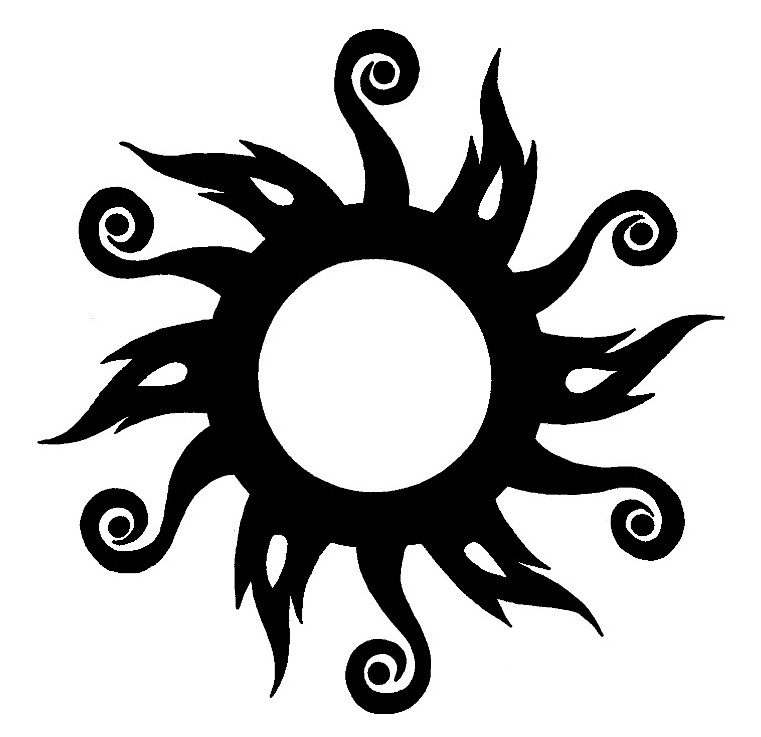 Tribal Sun Designs for Tattoo | Tattoo Hunter - ClipArt Best ...