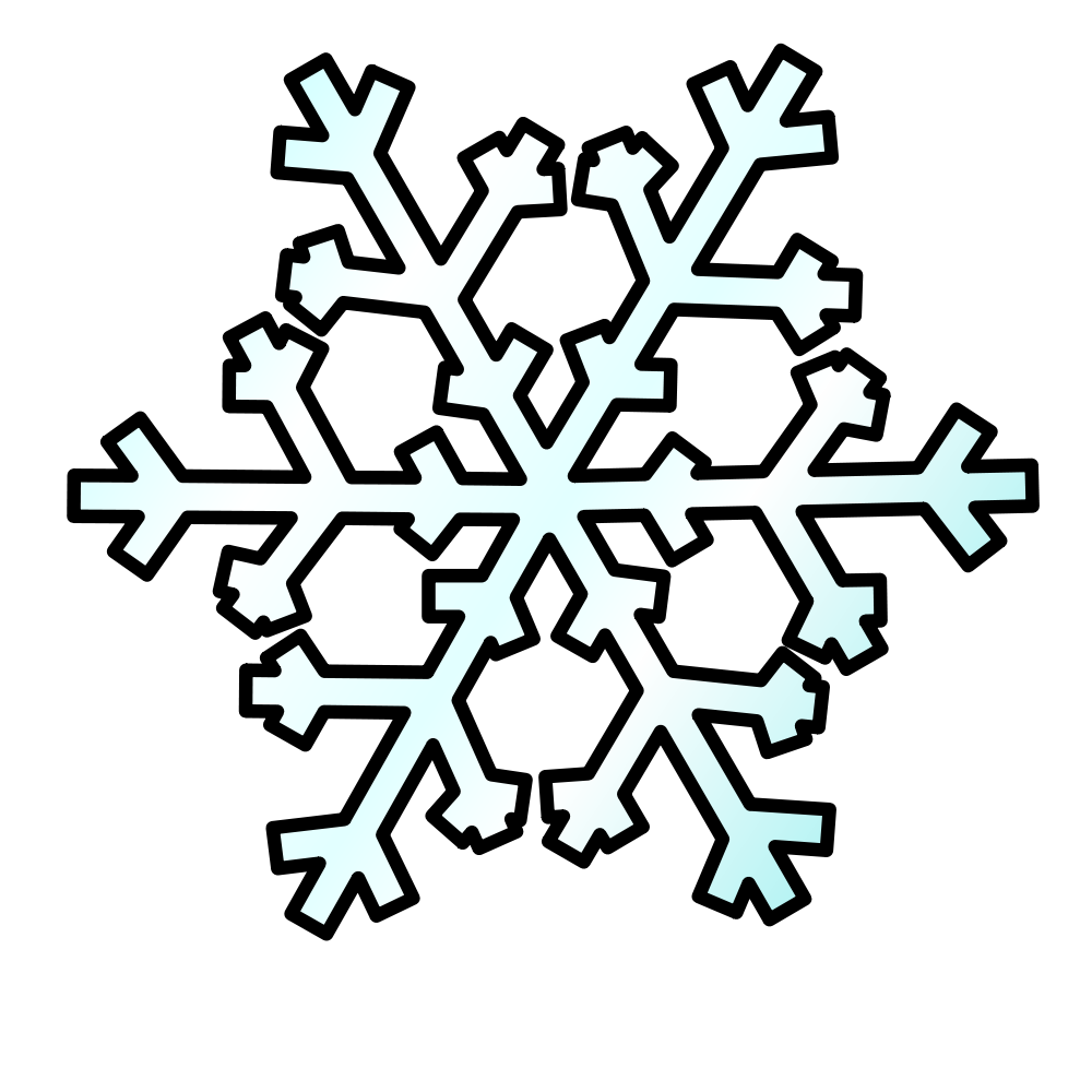 Snowflake Outline - ClipArt Best