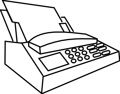 Picture Of Fax Machine - ClipArt Best