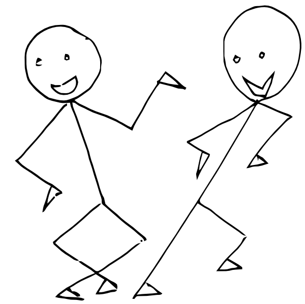 Dance Toon clip art - vector clip art online, royalty free ...