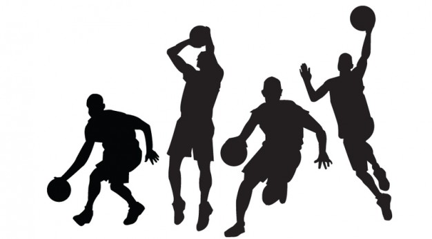 Basketball Players Vectors Vector | Free Download