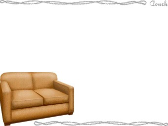 Couch, Loveseat, Settee, Sofa clipart / Free clip art