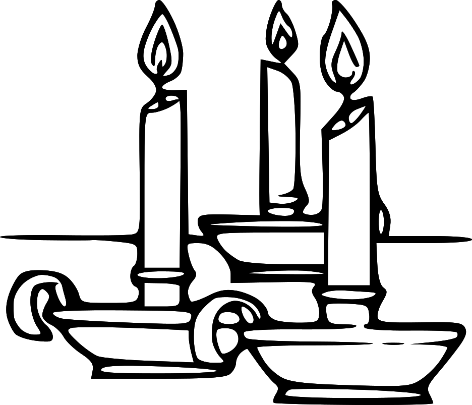 LDS Clipart: candles clip art