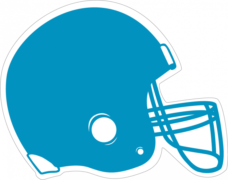 Custom Football Helmet Shaped Car Magnets