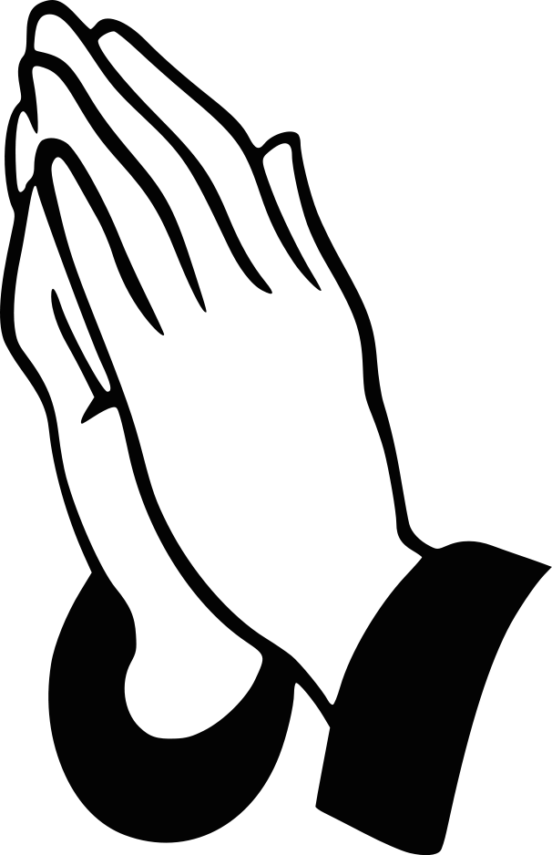 praying hands clip art 6