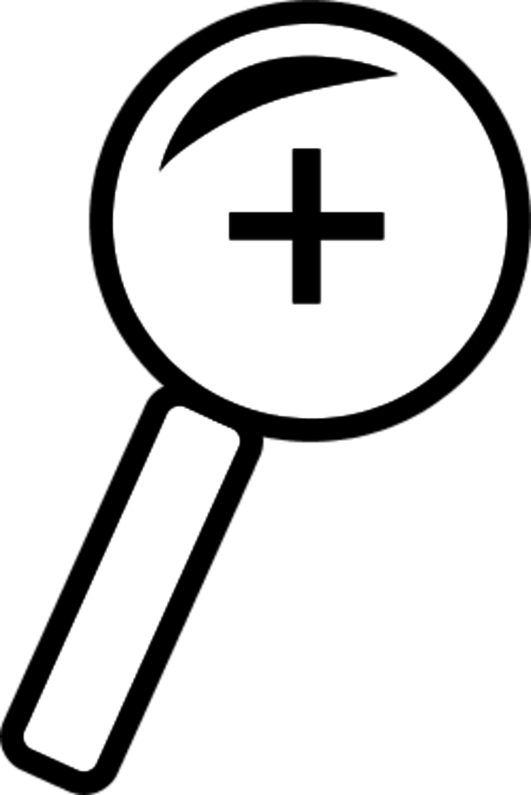 Zoom In Icon - vector Clip Art