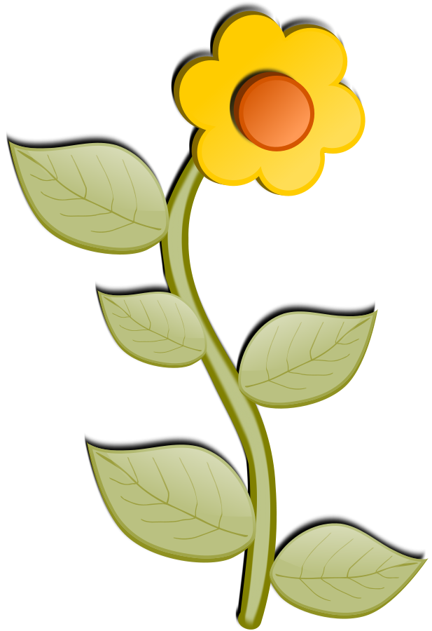 Flower ART SVG Vector file, vector clip art svg file